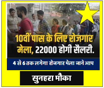 Rojgar Mela 2024: Golden opportunity for 10th/12th pass